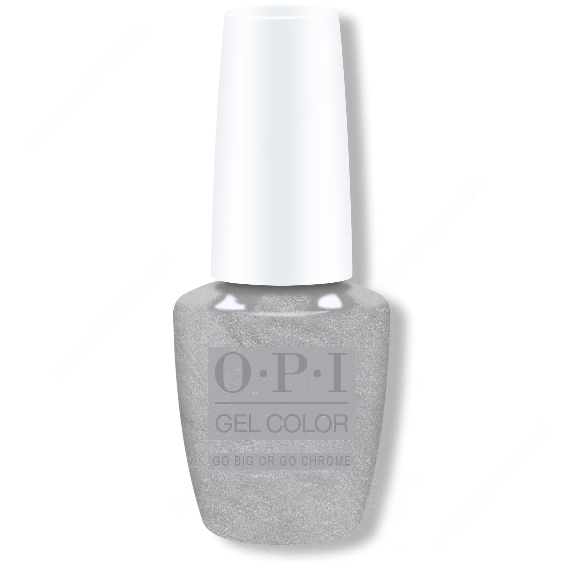 OPI GelColor - Go Big or Go Chrome 0.5 oz - #HPP01