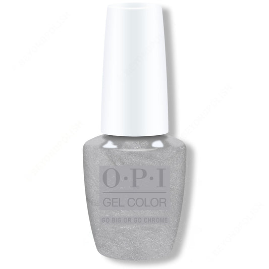 OPI GelColor - Go Big or Go Chrome 0.5 oz - #HPP01