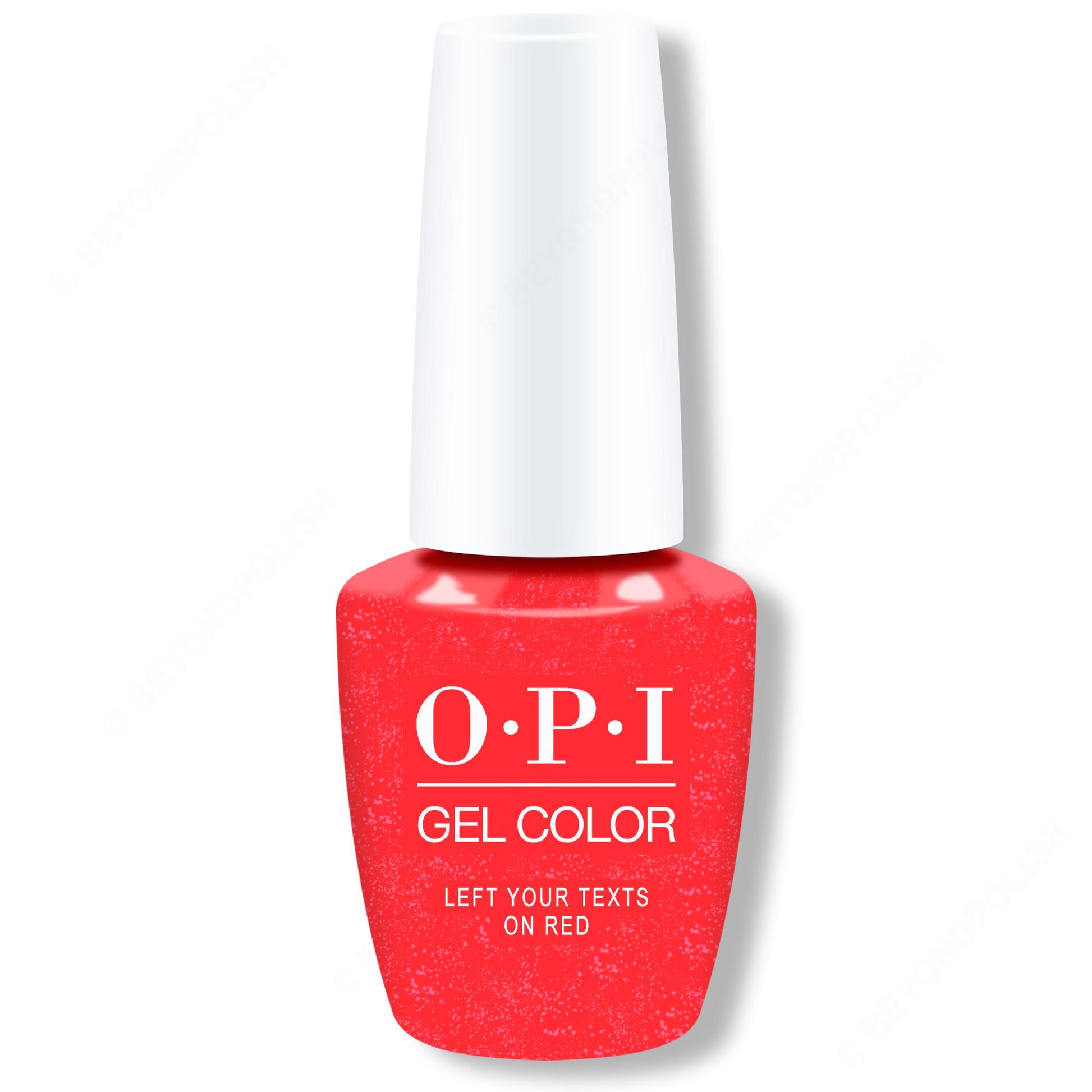 OPI GelColor - Left Your Texts On Red 0.5 oz - #GCS010