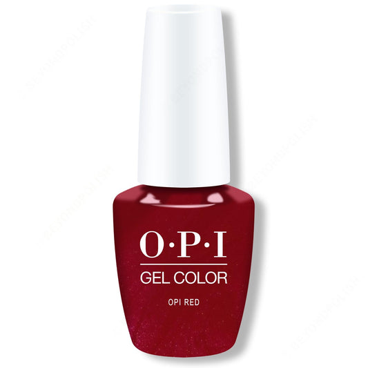 OPI GelColor - OPI Red 0.5 oz - #GCL72