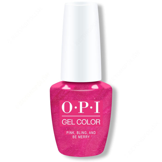 OPI GelColor - Pink, Bling, and Be Merry 0.5 oz - #HPP08