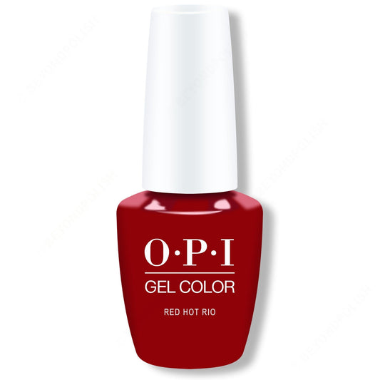 OPI GelColor - Red Hot Rio 0.5 oz - #GCA70