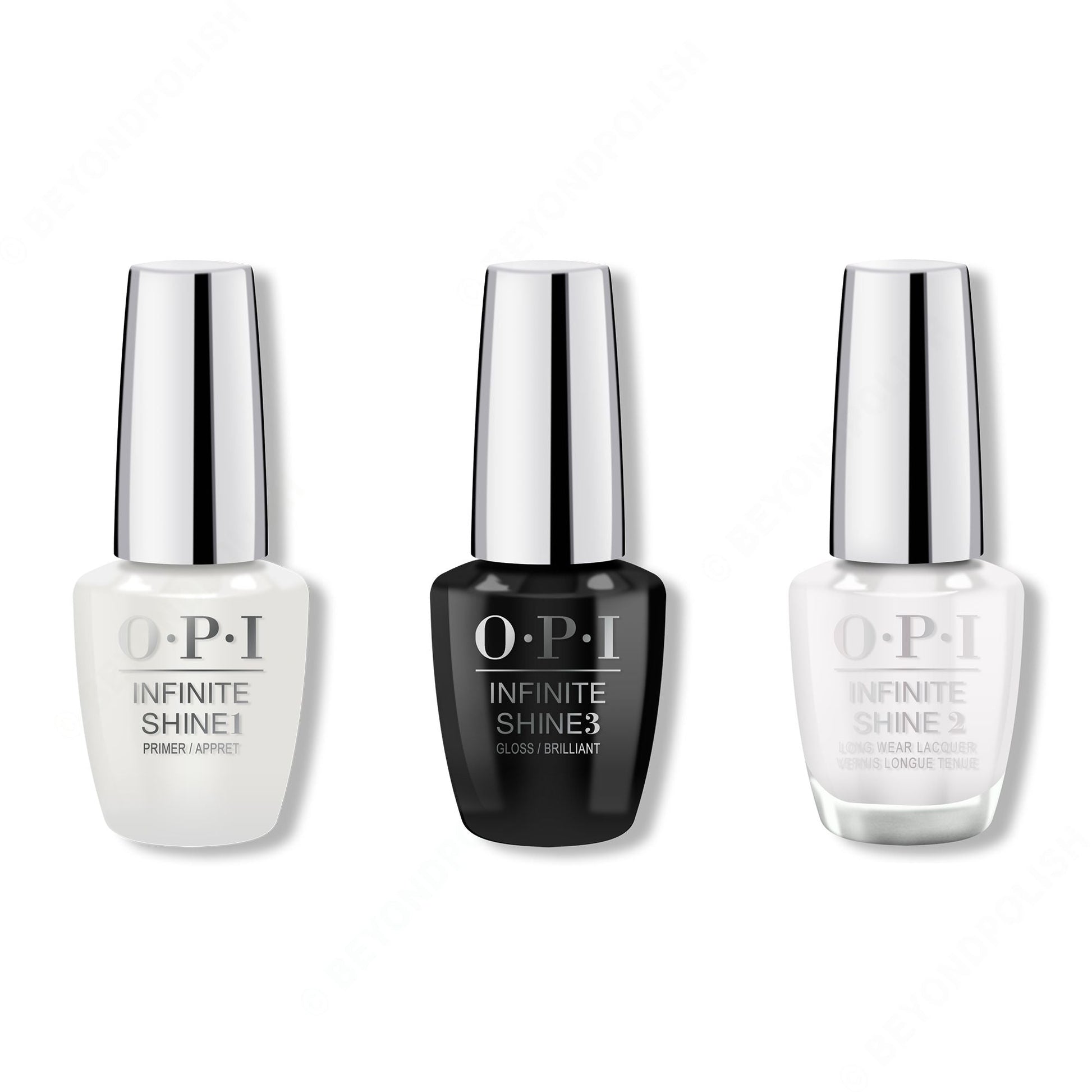 OPI - Infinite Shine Combo - Base, Top & Alpine Snow - #ISLL00