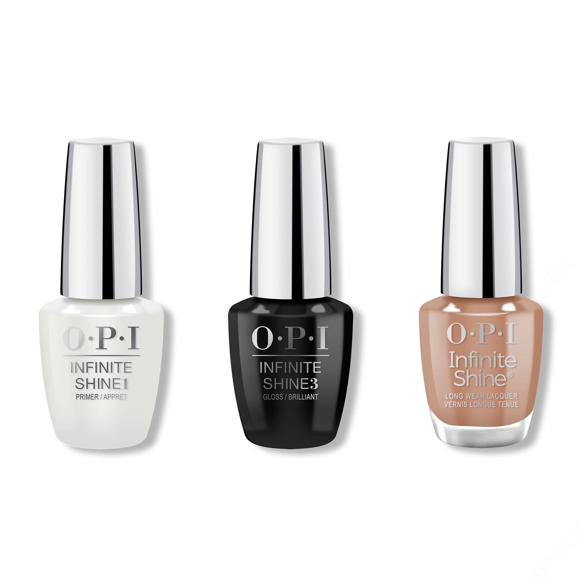 OPI - Infinite Shine Combo - Base, Top & Basic Baddie