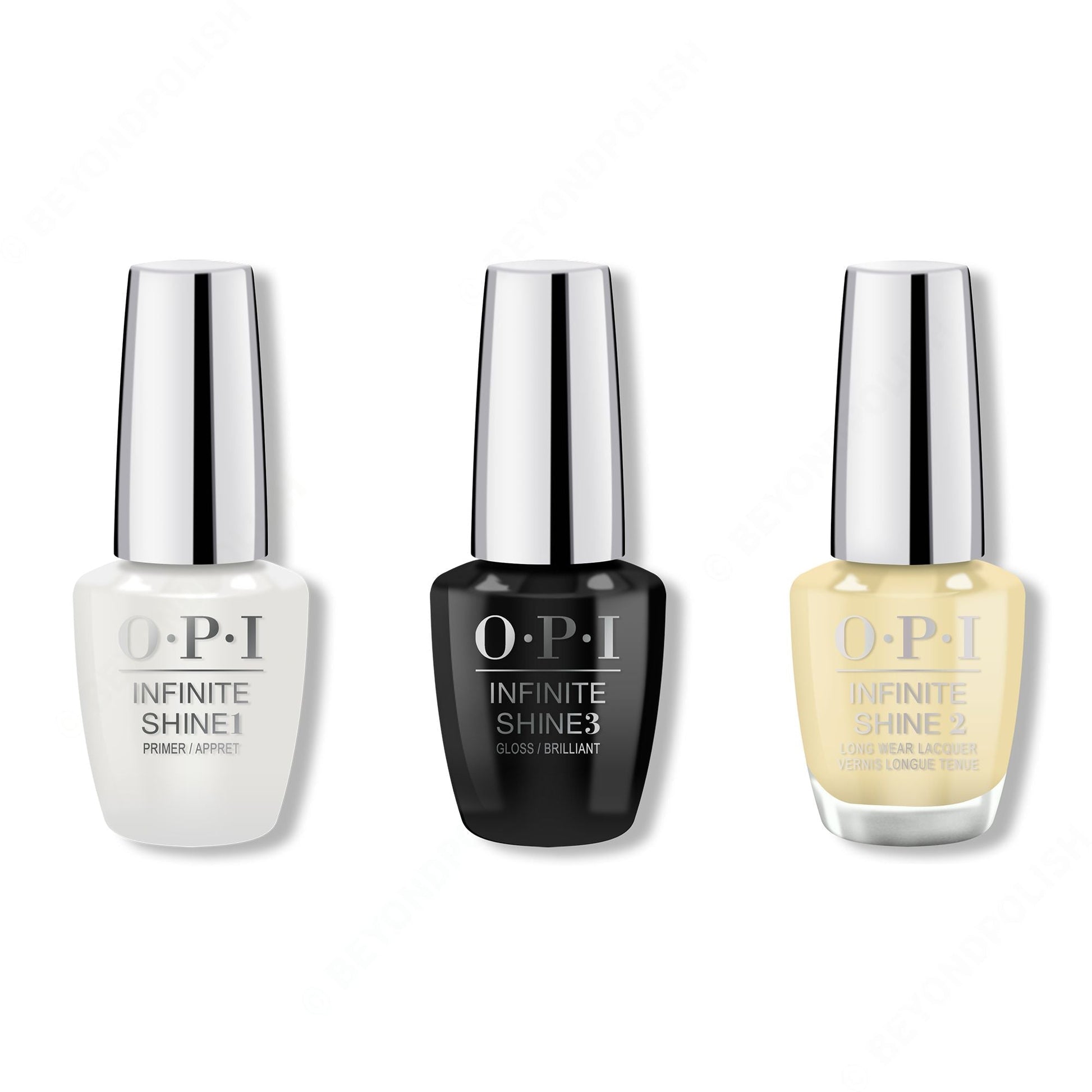 OPI - Infinite Shine Combo - Base, Top & Bee-hind the Scenes