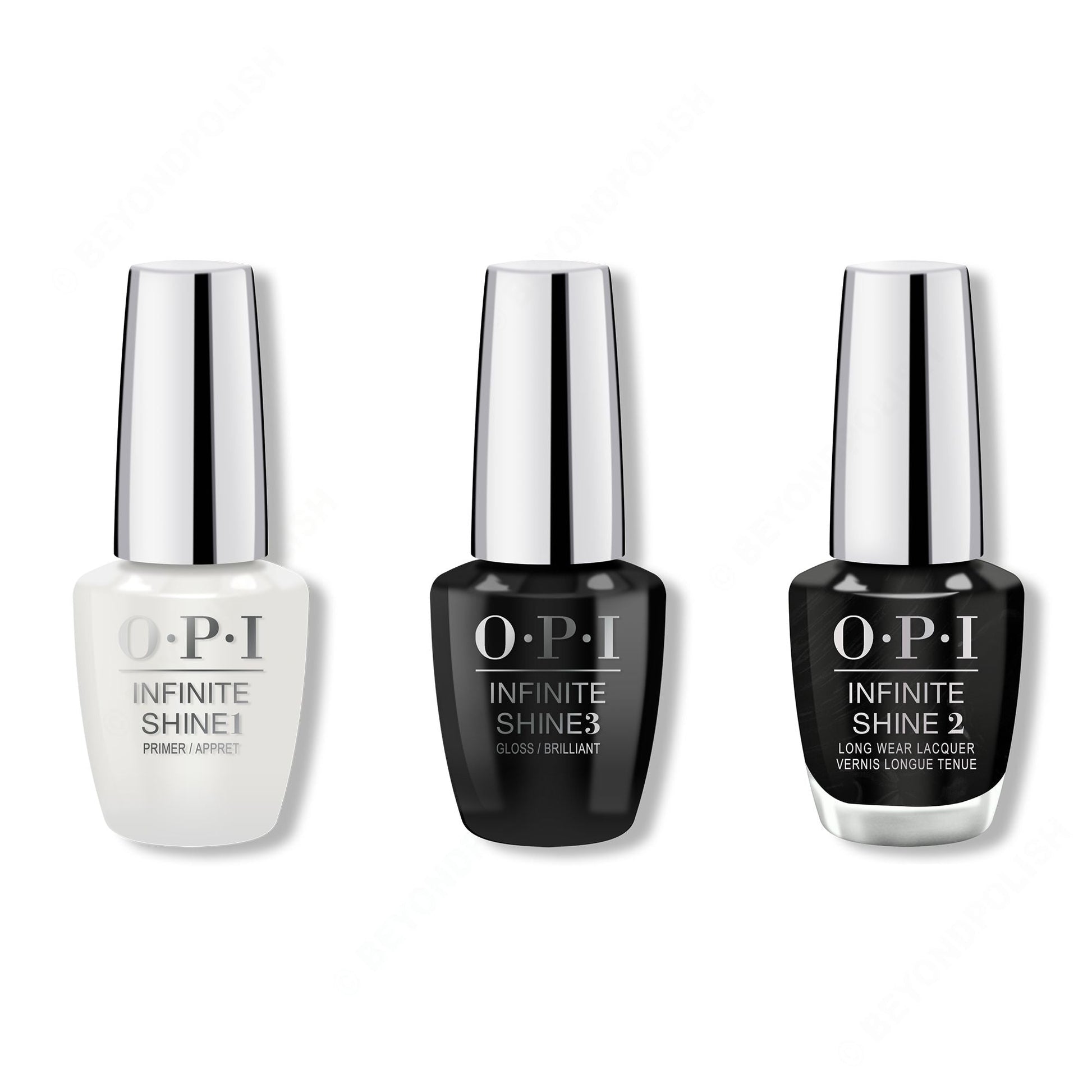 OPI - Infinite Shine Combo - Base, Top & Black Onyx - #ISLT02