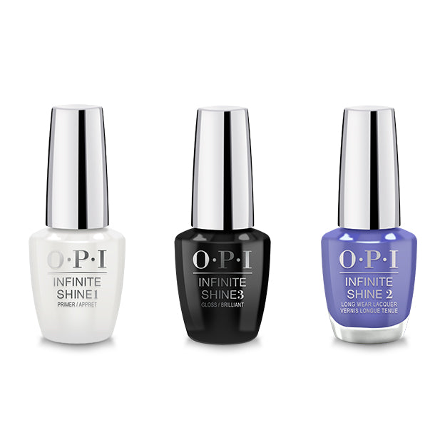 OPI - Infinite Shine Combo - Base, Top & Charge It To Their Room