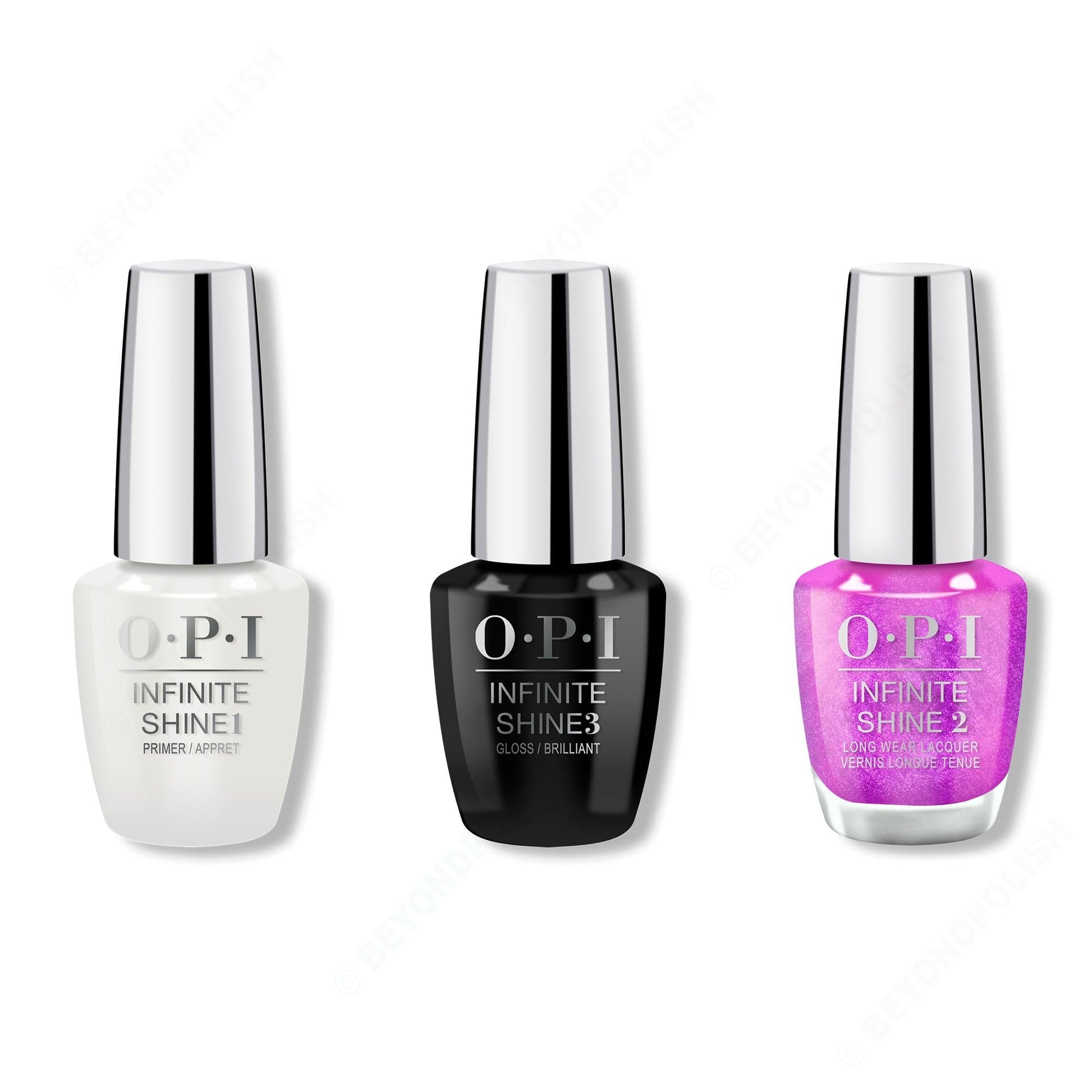 OPI - Infinite Shine Combo - Base, Top & Feelin' Libra-ted