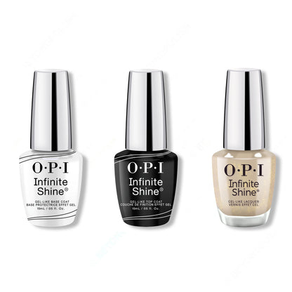 OPI - Infinite Shine Combo - Base, Top & From Dusk to Salon