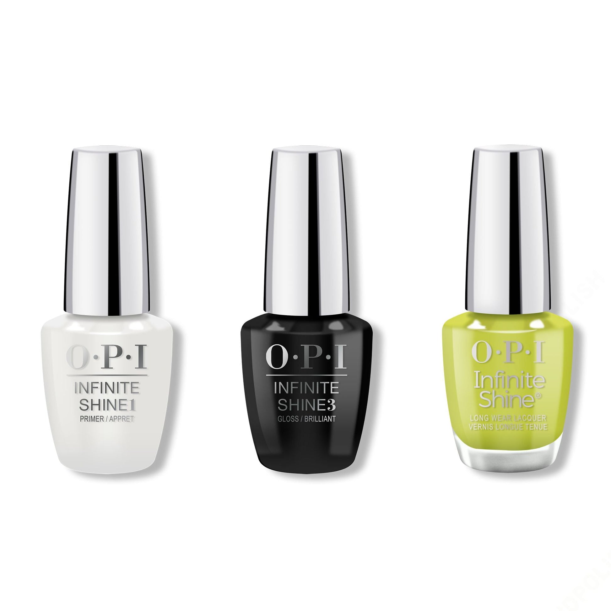 OPI - Infinite Shine Combo - Base, Top & Get in Lime