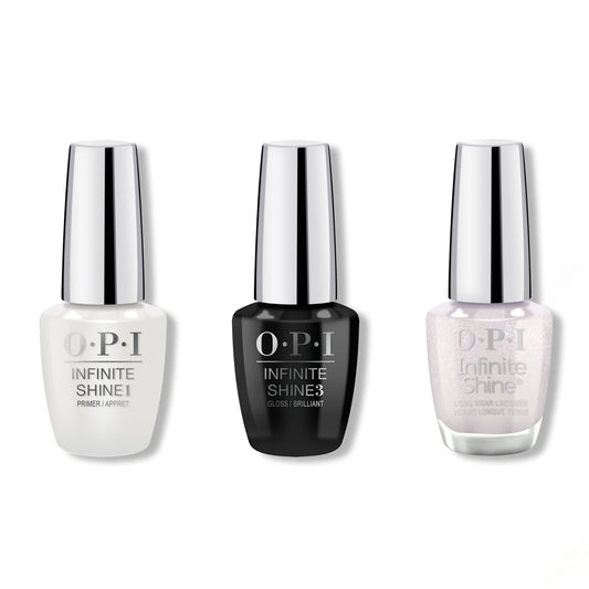 OPI - Infinite Shine Combo - Base, Top & Glitter Mogul