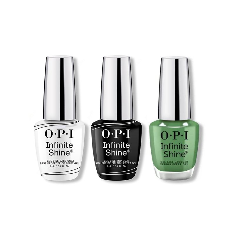 OPI - Infinite Shine Combo - Base, Top & Happily Evergreen After