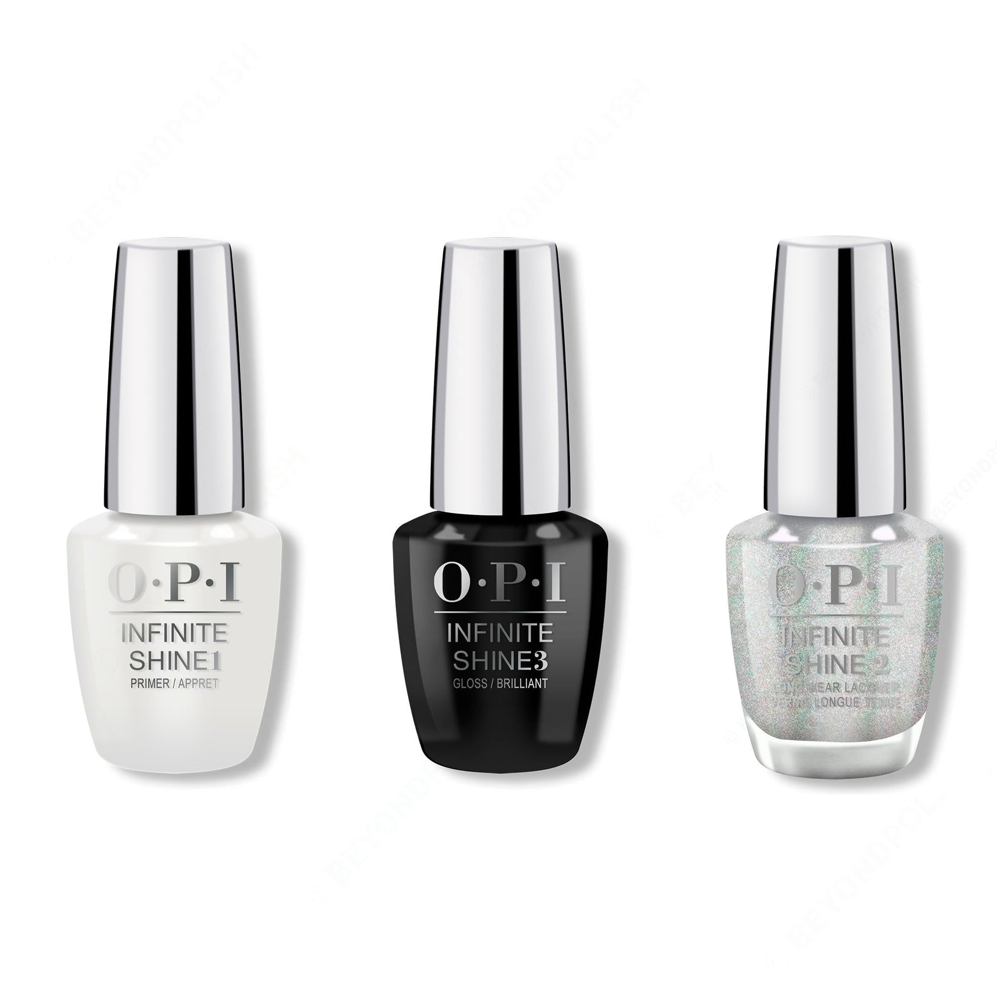 OPI - Infinite Shine Combo - Base, Top & I Cancer-tainly Shine