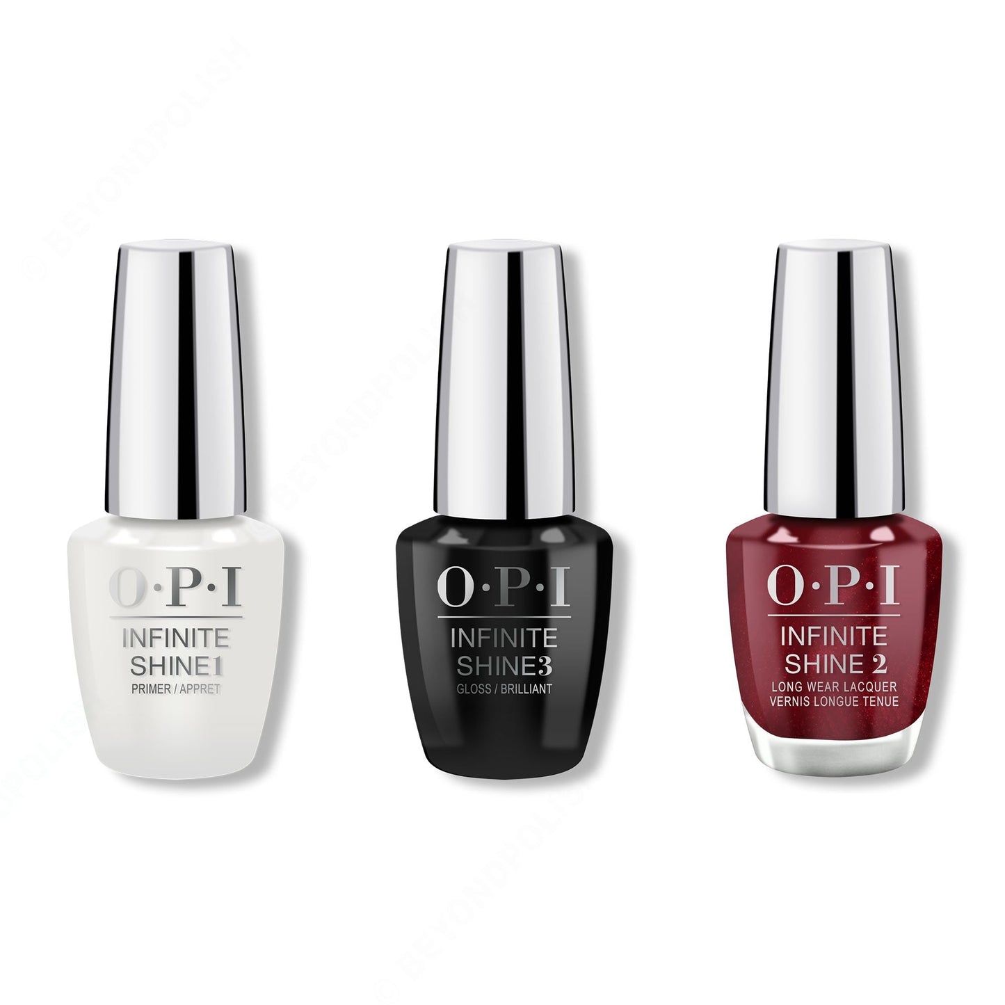 OPI - Infinite Shine Combo - Base, Top & I'm Not Really A Waitress - #ISLH08