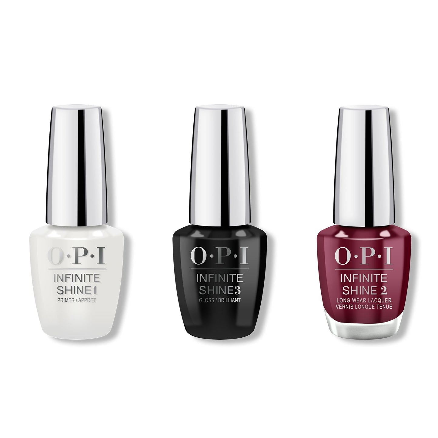 OPI - Infinite Shine Combo - Base, Top & Malaga Wine - #ISL87