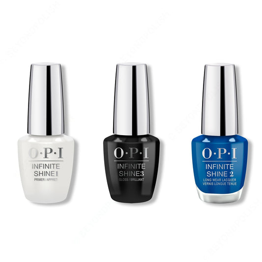 OPI - Infinite Shine Combo - Base, Top & Mi Casa Es Blue Casa - #ISLM92