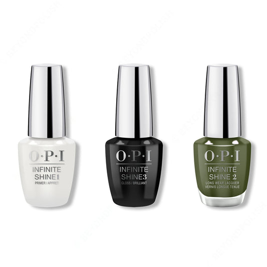 OPI - Infinite Shine Combo - Base, Top & Olive for Green - #ISL64