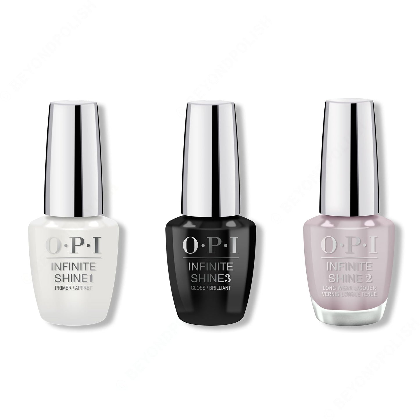 OPI - Infinite Shine Combo - Base, Top & Peace Of Mined