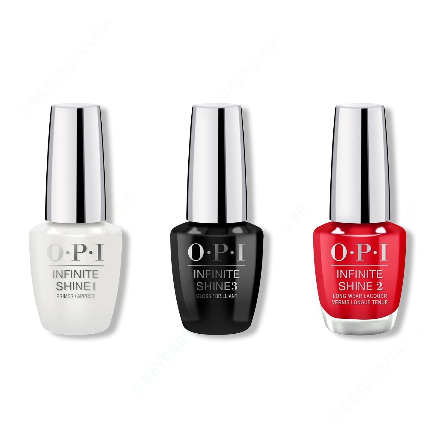 OPI - Infinite Shine Combo - Base, Top & Rebel With A Clause