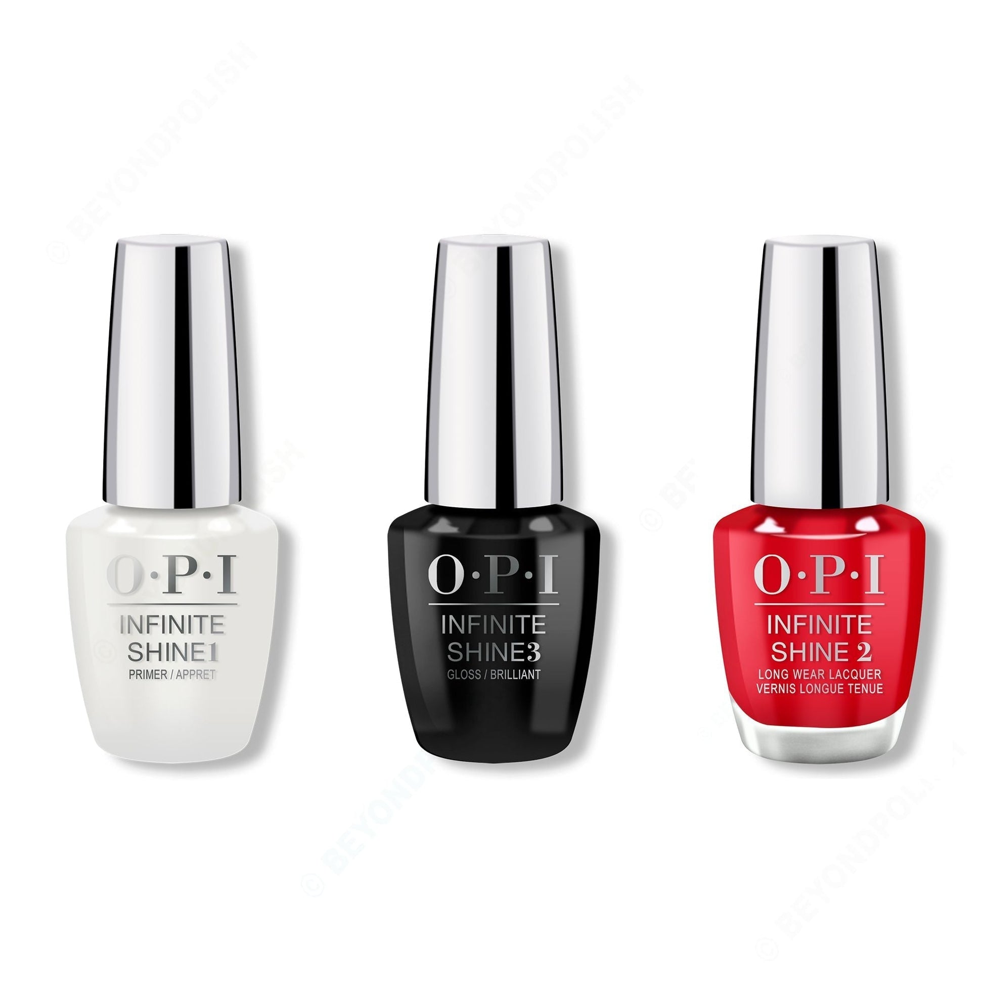 OPI - Infinite Shine Combo - Base, Top & Rebel With A Clause
