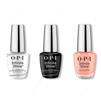 OPI - Infinite Shine Combo - Base, Top & Sneak a Pink