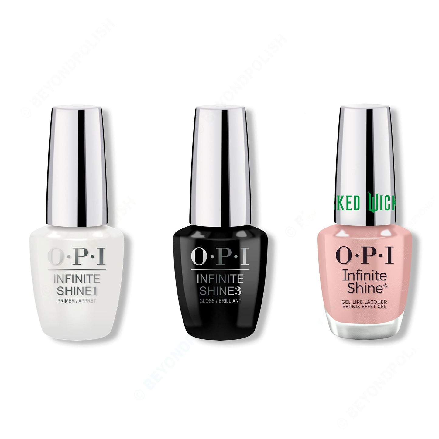 OPI - Infinite Shine Combo - Base, Top & The "Ga" is Silent