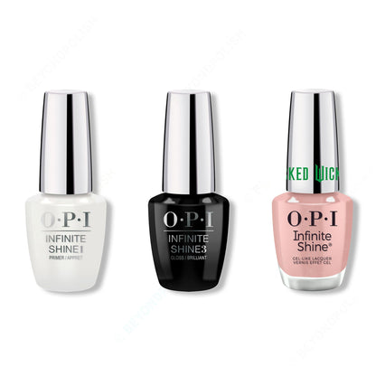 OPI - Infinite Shine Combo - Base, Top & The "Ga" is Silent