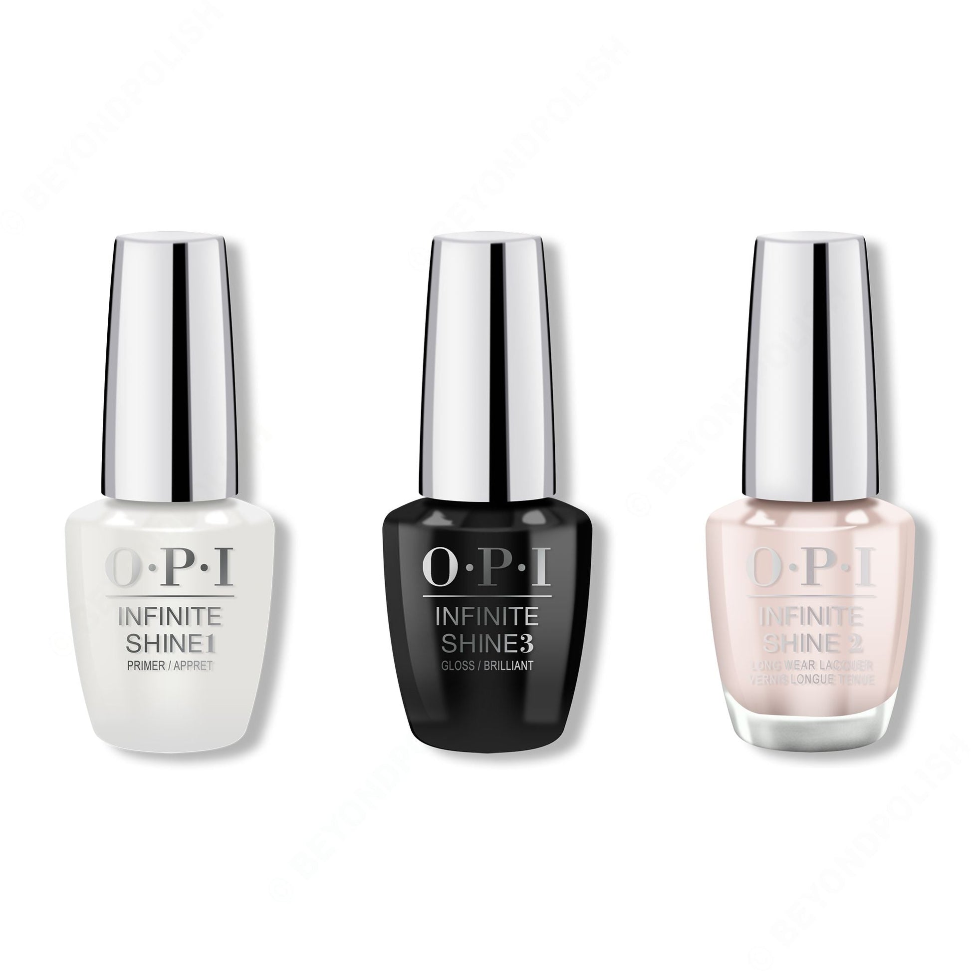 OPI - Infinite Shine Combo - Base, Top & Tiramisu For Two - #ISLV28