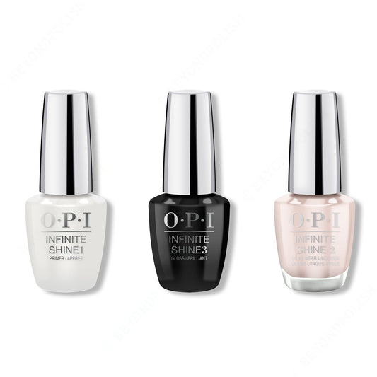 OPI - Infinite Shine Combo - Base, Top & Tiramisu For Two - #ISLV28