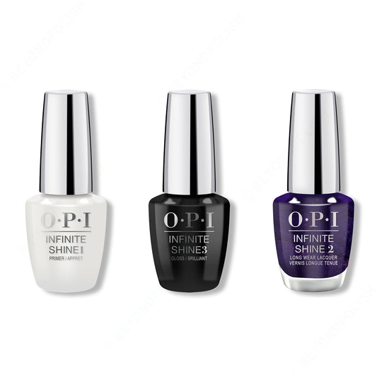 OPI - Infinite Shine Combo - Base, Top & Turn On the Northern Lights! - #ISLI57