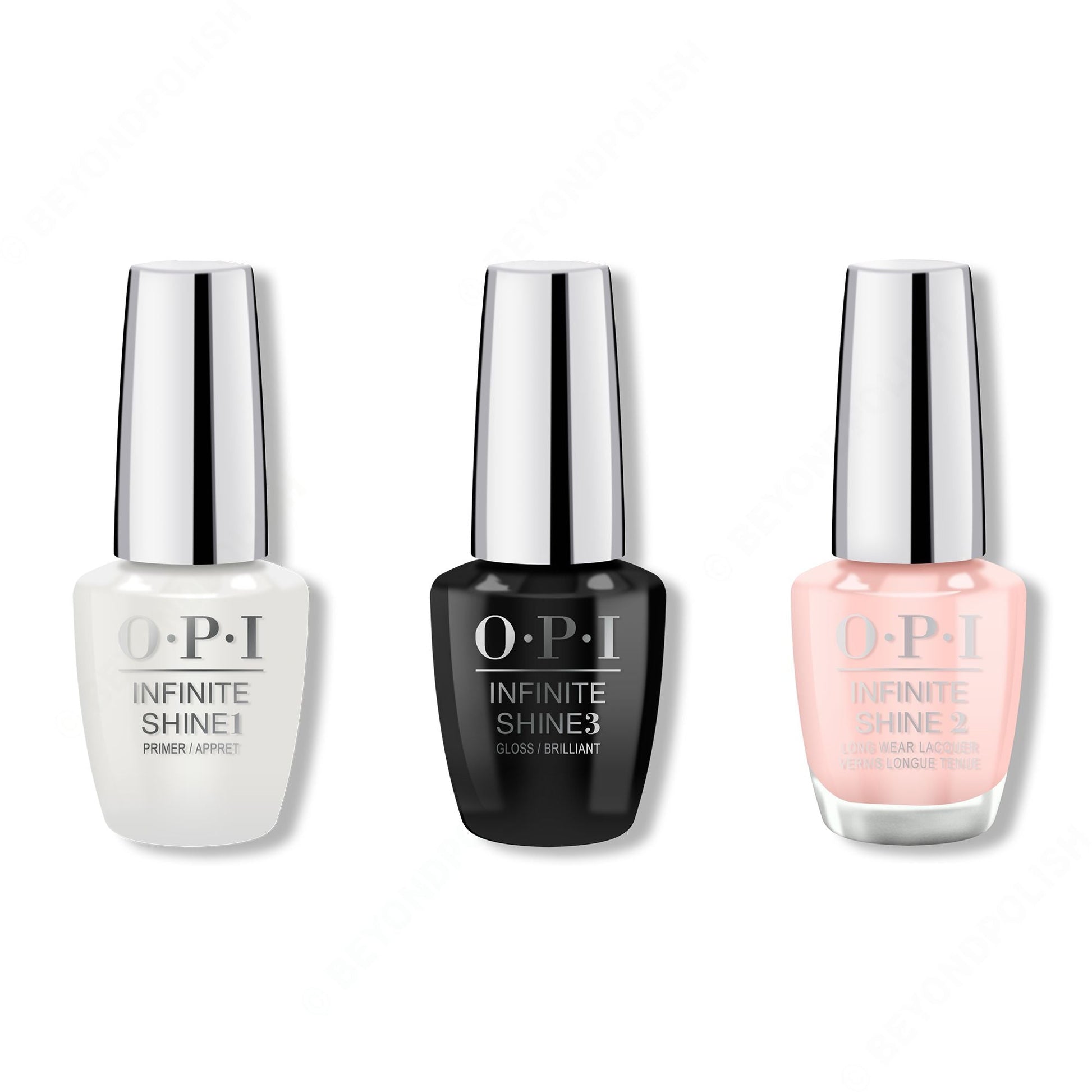 OPI - Infinite Shine Combo - Base, Top & You Can Count On It - #ISL30