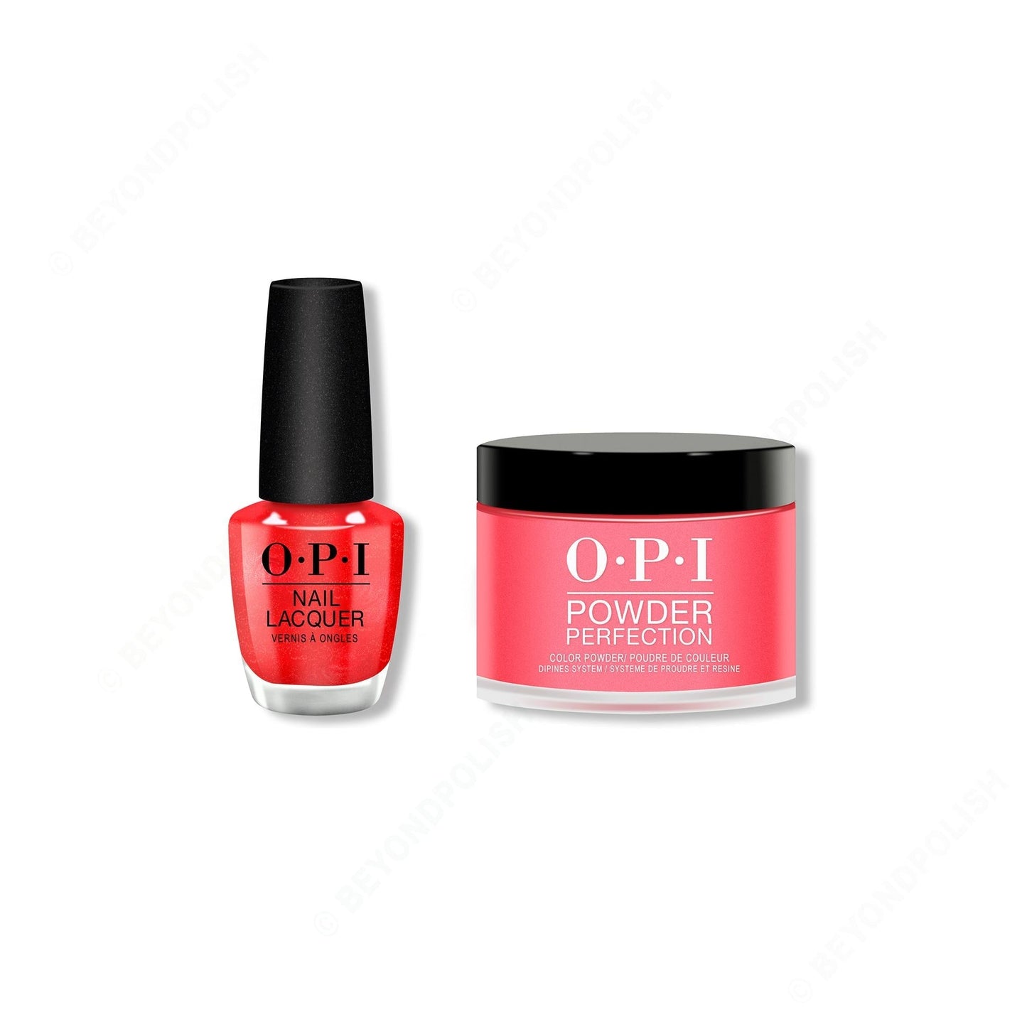 OPI - Lacquer & Dip Combo - Kiss My Aries