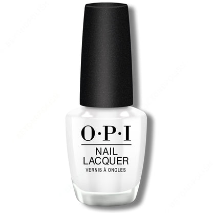 OPI Nail Lacquer - Alpine Snow 0.5 oz - #NLL00