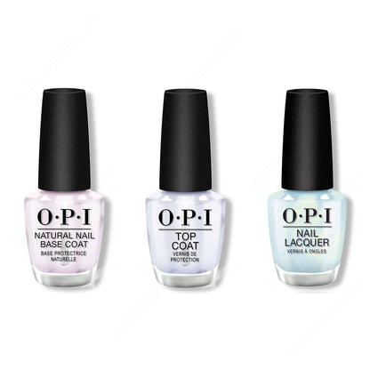 OPI - Nail Lacquer Combo - Base, Top & Air We Go