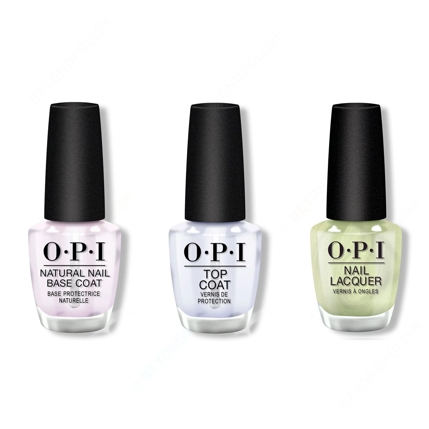 OPI - Nail Lacquer Combo - Base, Top & AppointMINT Confirmed