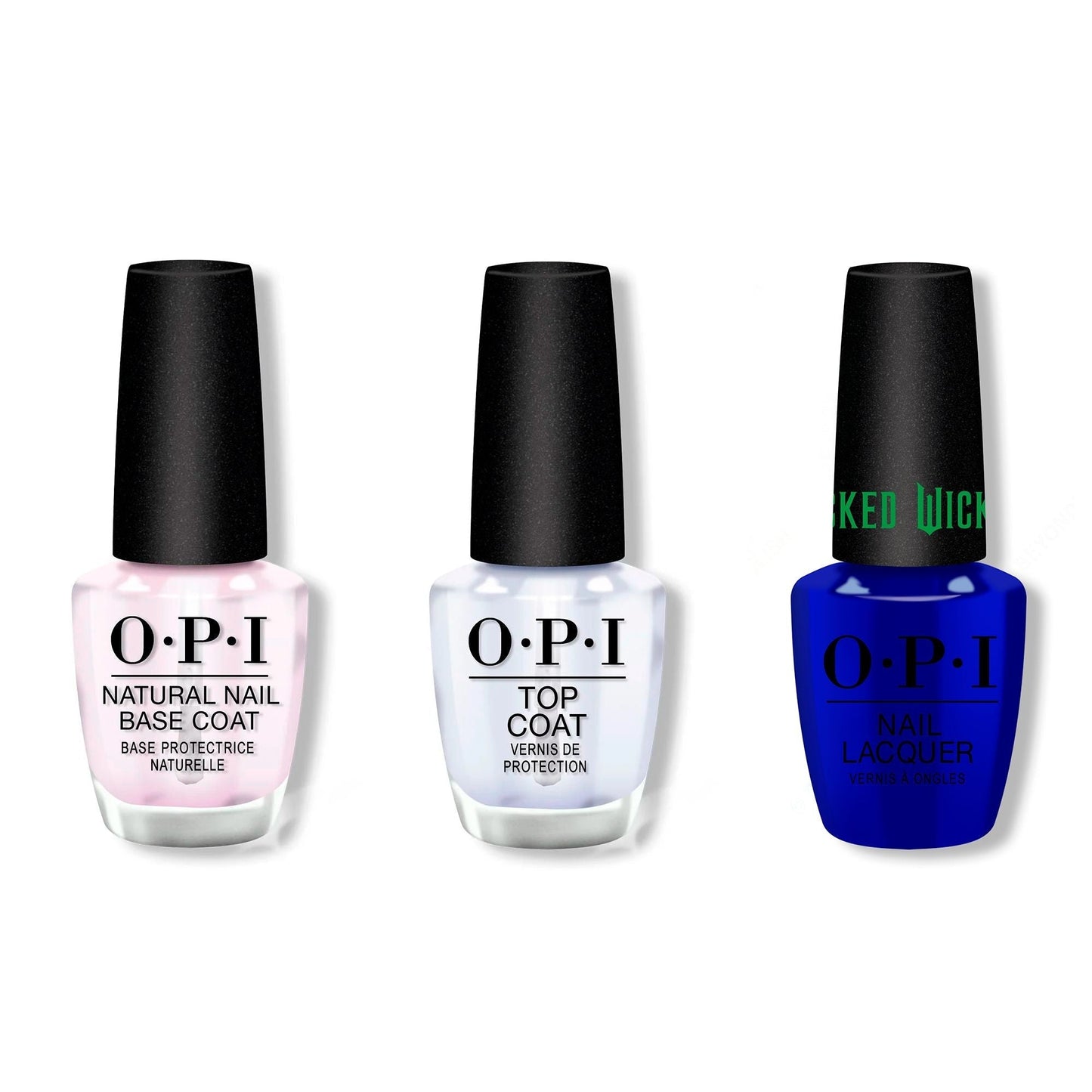 OPI - Nail Lacquer Combo - Base, Top & Fiyero's My Mani