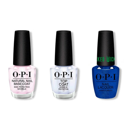 OPI - Nail Lacquer Combo - Base, Top & I'm the Wonderfullest