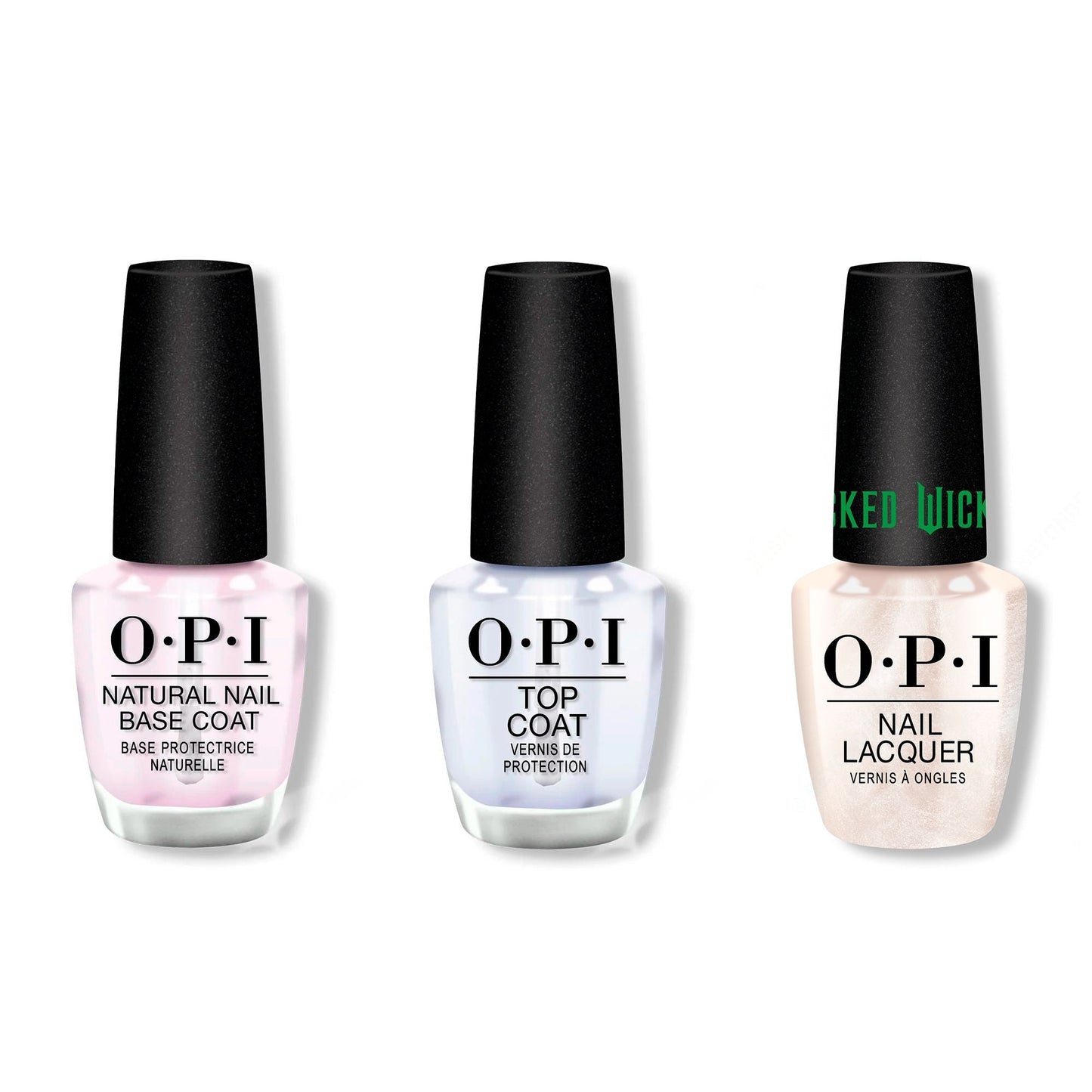 OPI - Nail Lacquer Combo - Base, Top & Oh, For Oz Sake