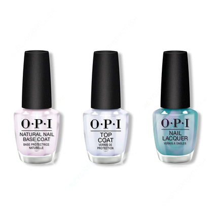 OPI - Nail Lacquer Combo - Base, Top & Reality Check Ya Out