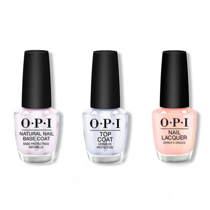 OPI - Nail Lacquer Combo - Base, Top & Reoccurin' Gleam