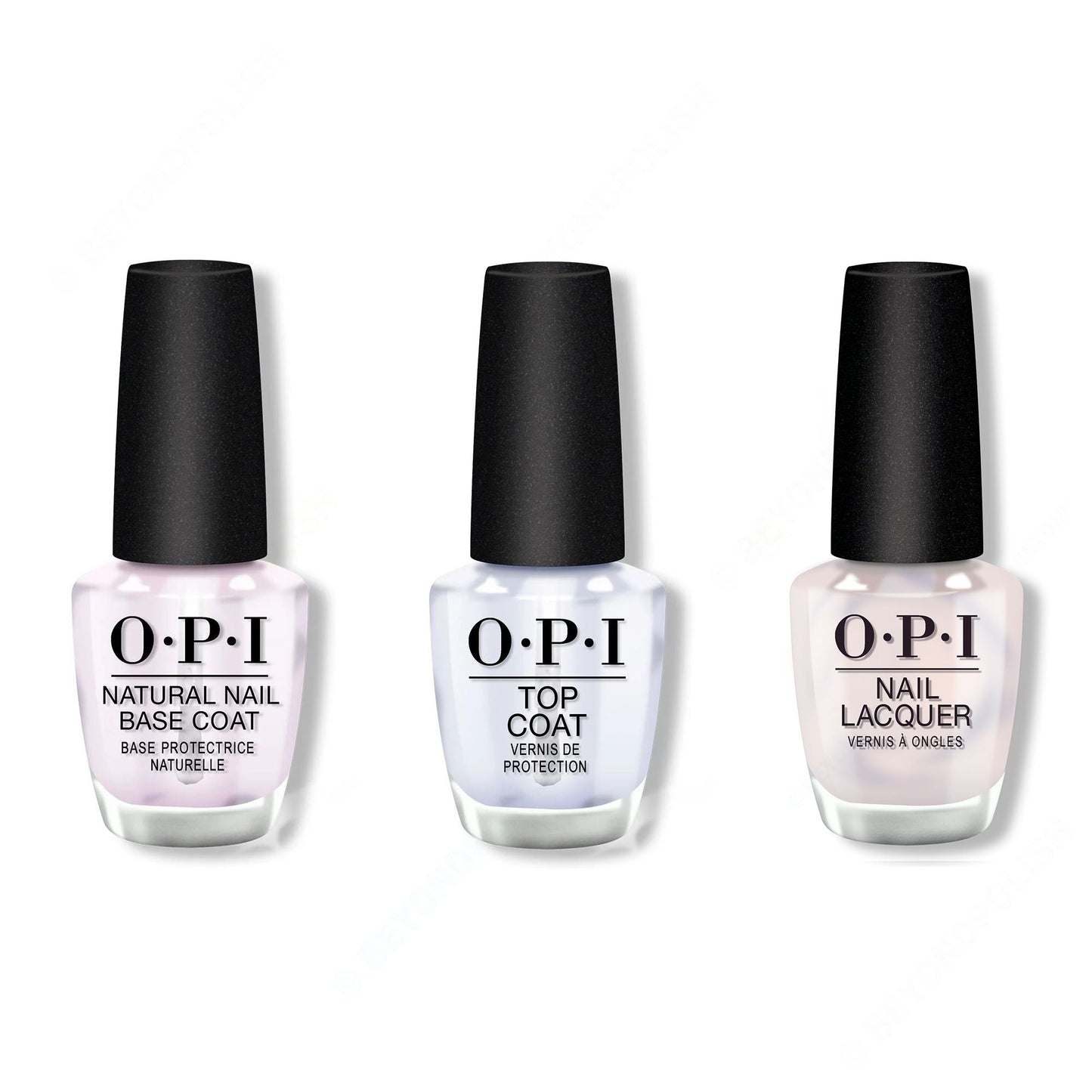 OPI - Nail Lacquer Combo - Base, Top & Welcome to Your Whirl