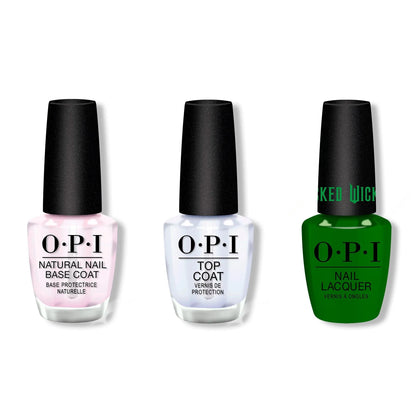 OPI - Nail Lacquer Combo - Base, Top & Witch O'Clock