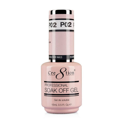 Cre8tion Gel - French Collection 0.5oz - P02 Sweet Pink