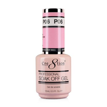 Cre8tion Gel - French Collection 0.5oz - P06 It's a Girl Pink