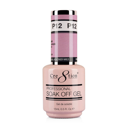 Cre8tion Gel - French Collection 0.5oz - P12 Peach Nude