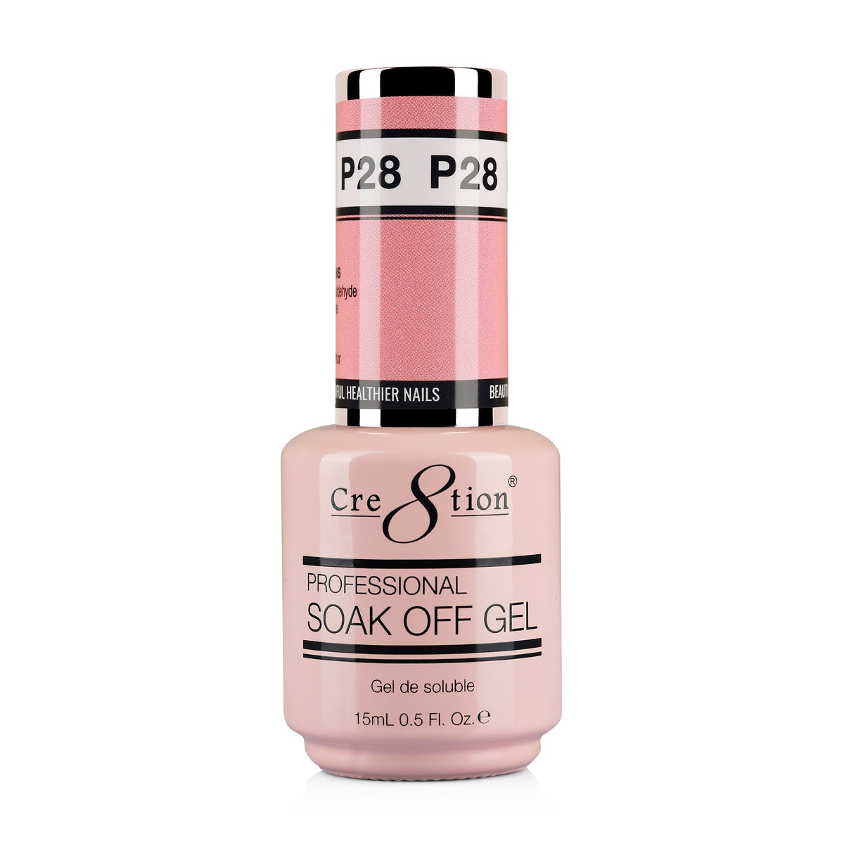 Cre8tion Gel - French Collection 0.5oz - P28 Pink