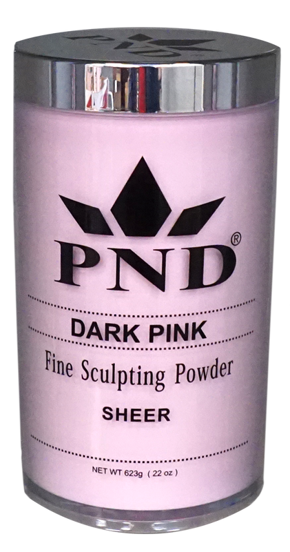 PND Acrylic Powder (Fine Sculpting Powder) - Dark Pink 22 oz.