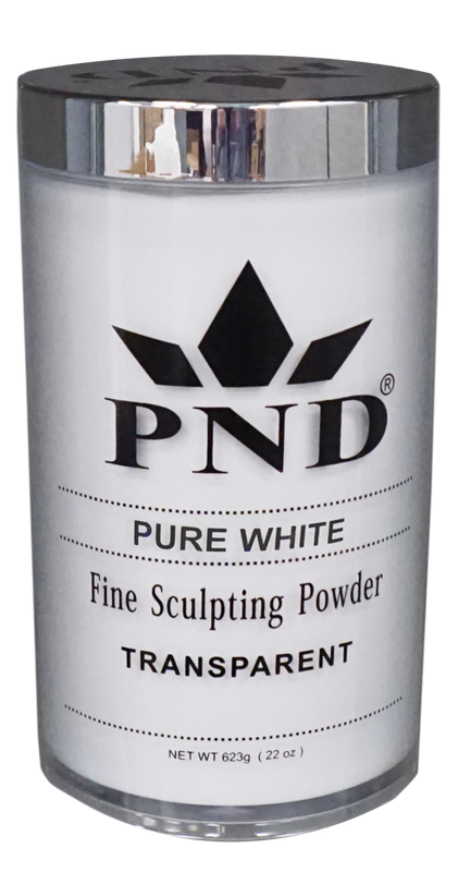 PND Acrylic Powder (Fine Sculpting Powder) - Pure White  22oz.