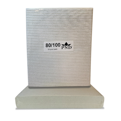 PND Regular Jumbo Files Pack/50pcs - White-White, Grit Options