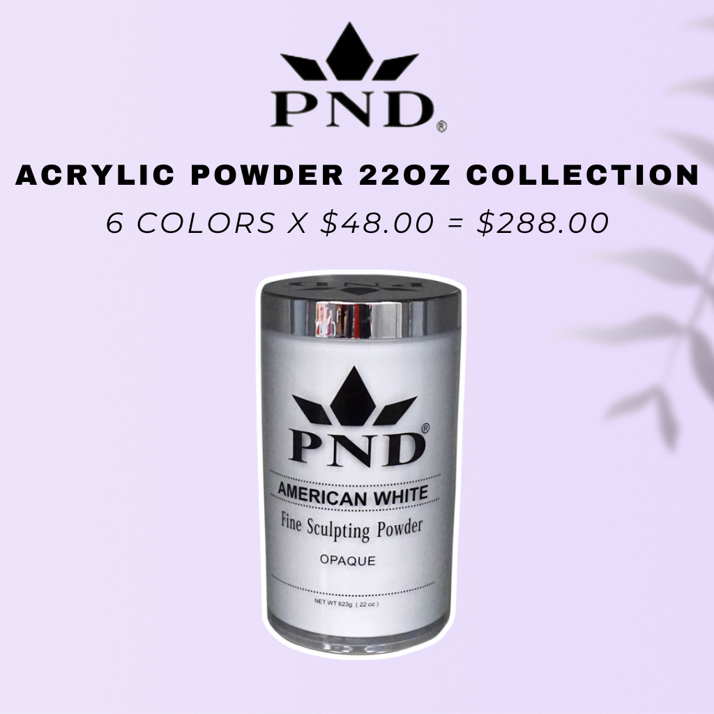 PND ACRYLIC POWDER 22OZ COLLECTION